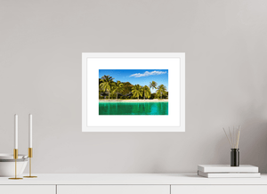 Vue de Paradis - Fuji Crystal avec cadre - ESPOIR PHOTOS